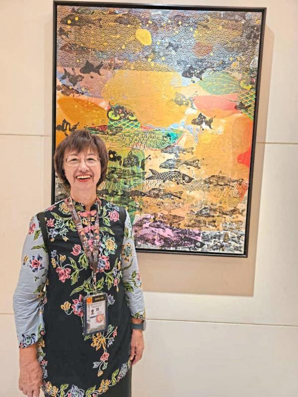 Lee has been guiding tours for two decades. — DIANA LEE