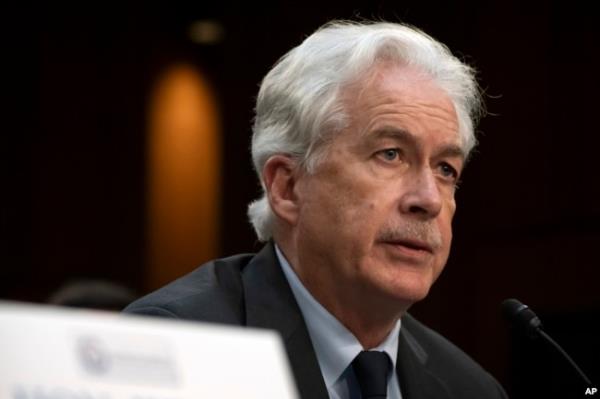 FILE - CIA director William Burns speaks during a hearing in Washington, March 11, 2024.